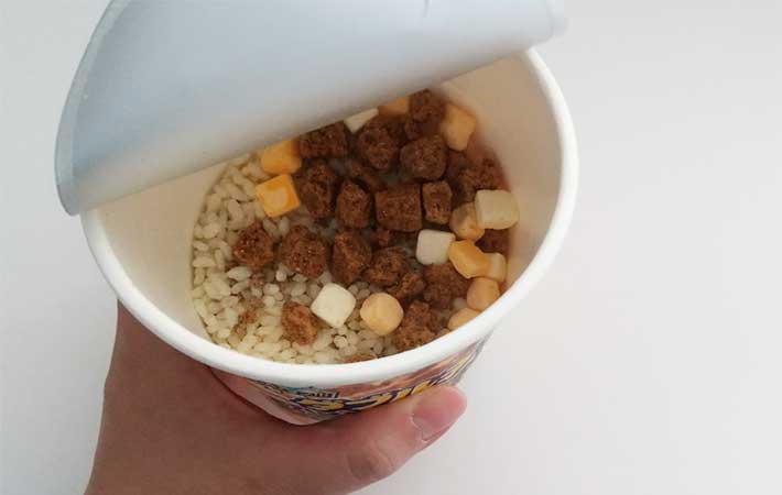 84390_03.jpg - Cup Noodle Mystery Meat Double Cheese Beef Bowl Ditches Noodles For Rice In Instant Gyudon