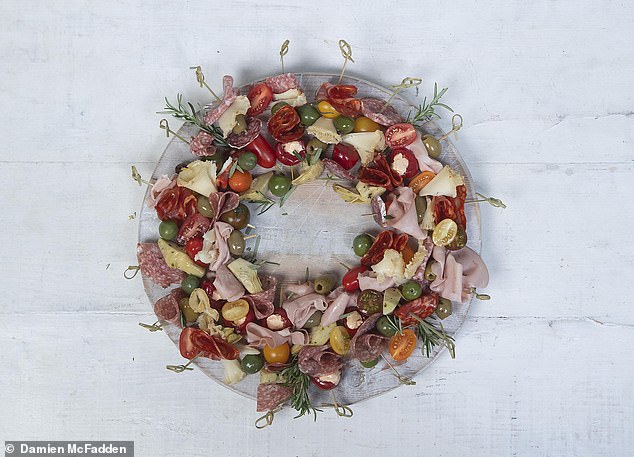 Feast On An Edible Wreath! They Are This Year's Must-have Table Centrepiece