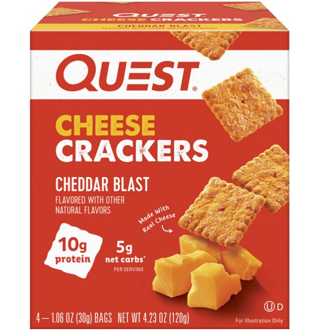 Quest Cheese Crackers *New* Made With Real Cheese