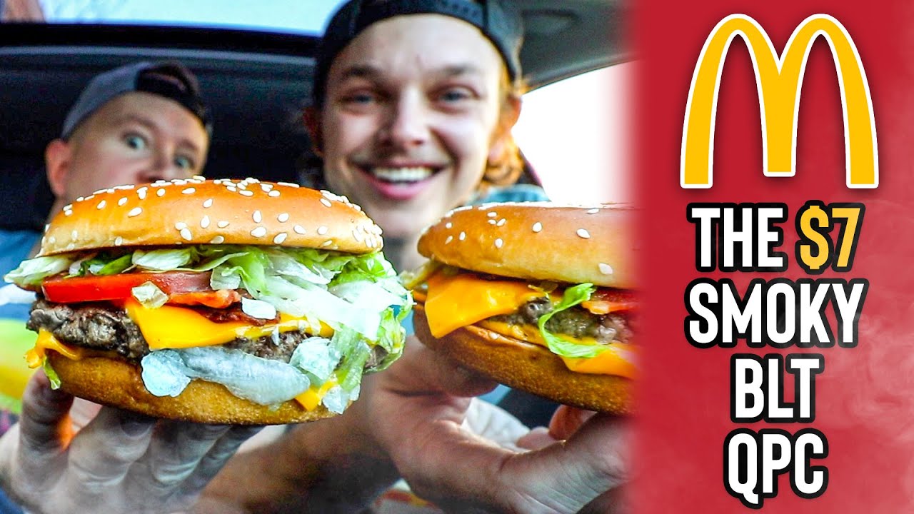 Eating the McDonald's Smoky BLT Quarter Pounder with Cheese 🍔🥓‍💨