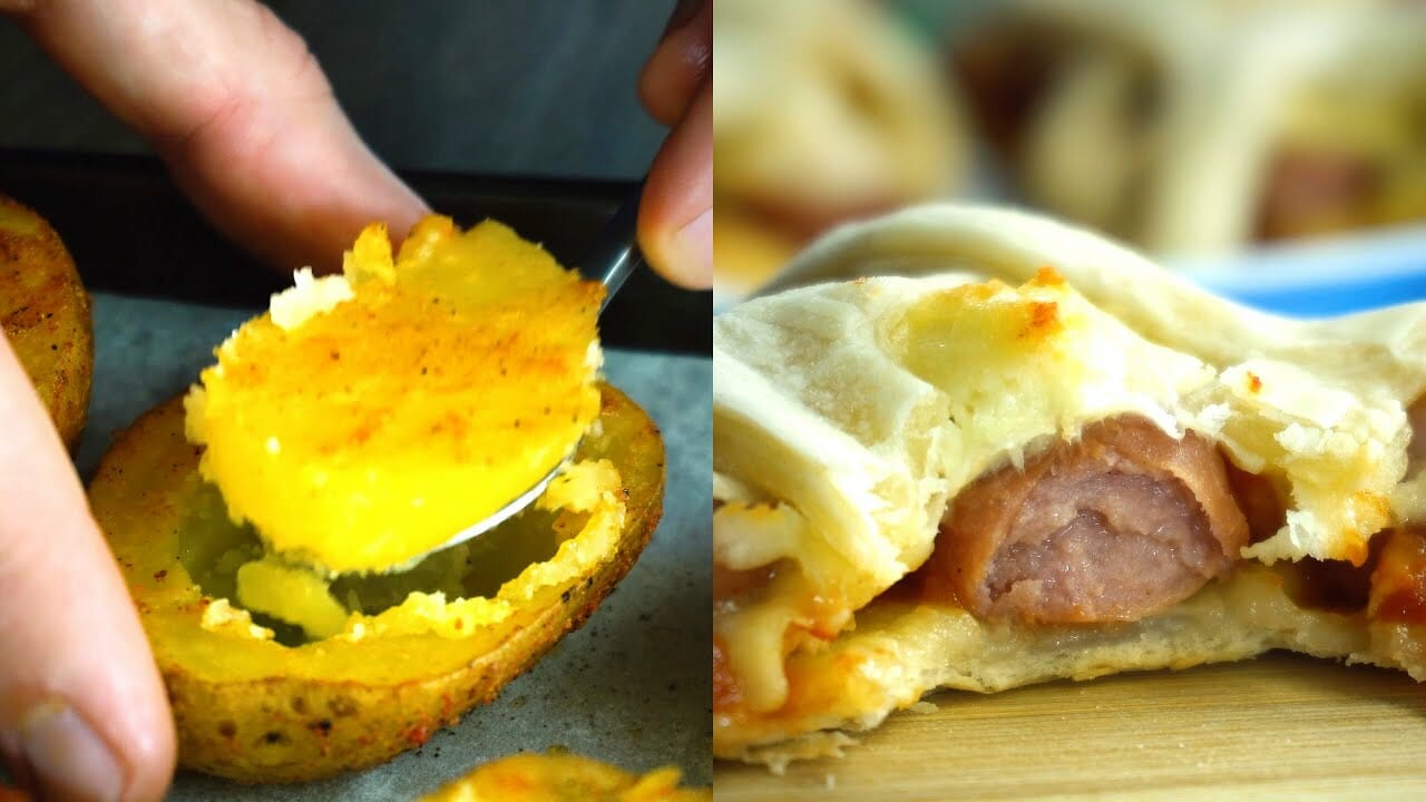 Puff Pastry Mini Pizza - Twice Baked Potatoes Recipe