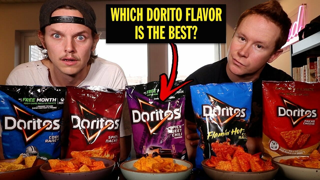 The Definitive Guide To The BEST Doritos Flavor | Blind Taste Test