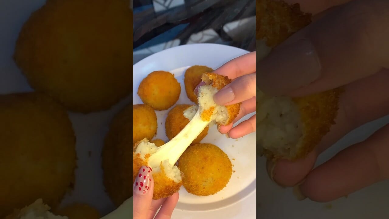 potatoes cheese Ball Recipe #shorts#shortviral#ytshort
