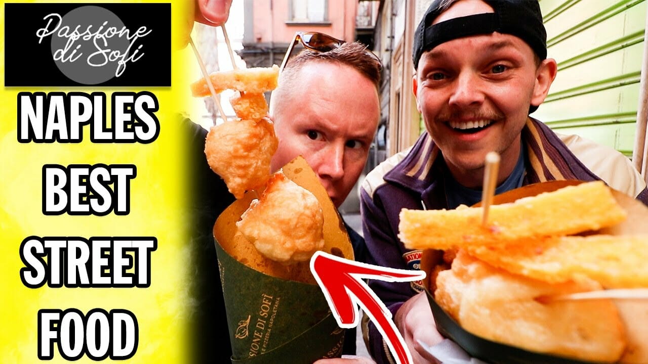 Trying Cuoppo | A Skewer of Fried Italian Street Food | Ep 11 of Italy Trip