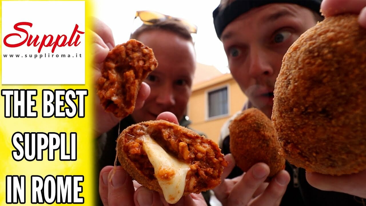 Where Is The Best Suppli In Rome? | Ep. 21 of Italy Food Reviews
