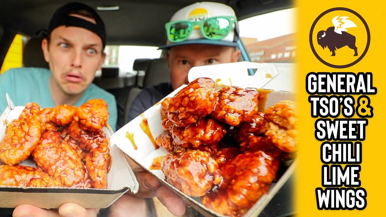 Eating Buffalo Wild Wings' *NEW* General Tso's & Sweet Chili Lime Wings