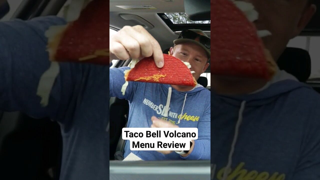 Taco Bell Volcano Menu Review #tacobell #fastfood #fastfoodreview #fastfoodnation